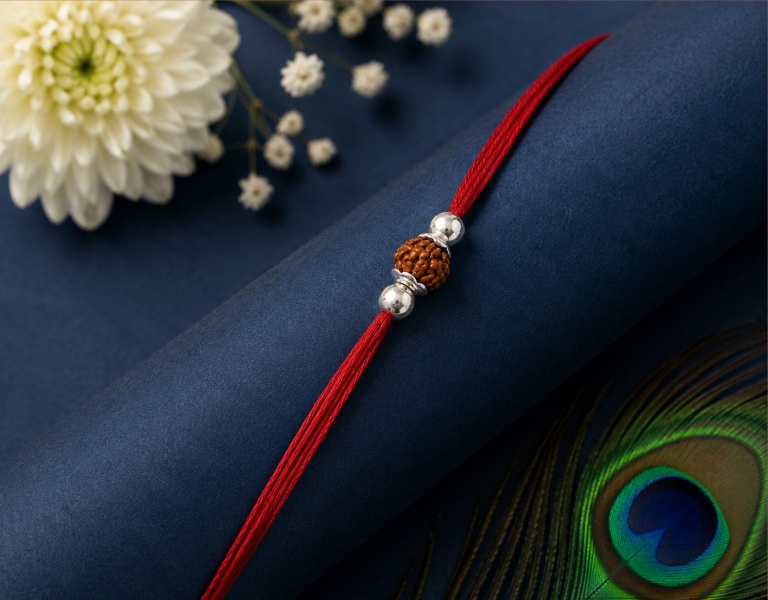 Silver Rakhi